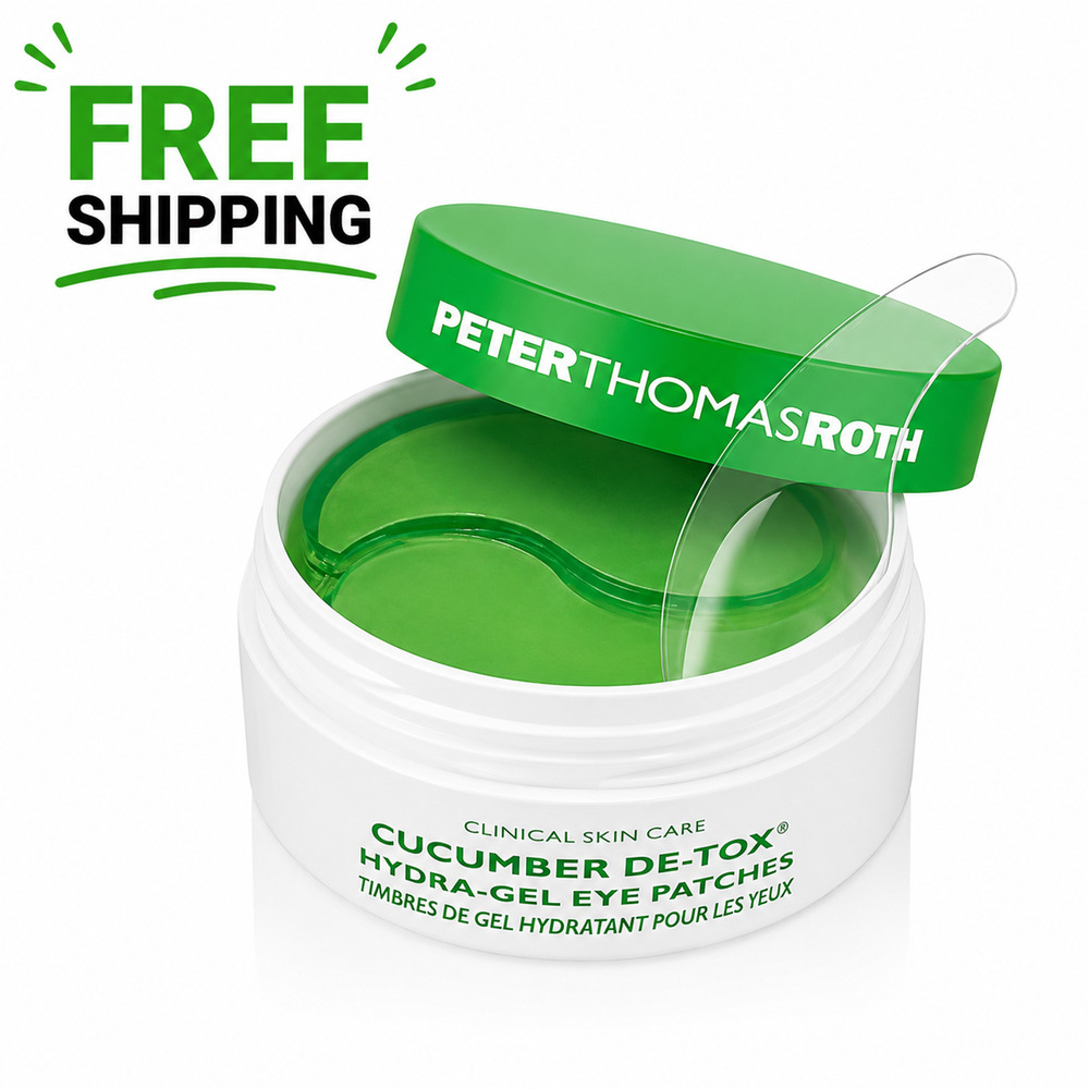 Peter Thomas Roth Cucumber De-Tox Hydra-Gel Eye Patches 60 Patches 90g
